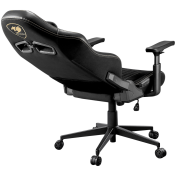 COUGAR Gaming chair Explore Royal F, Breathable Velvet Fabric + Breathable PVC Leather, Adjustable Design, Enhanced Ergonomics, 3D Hyperrotation Armrests, Recliner system 90°~155°