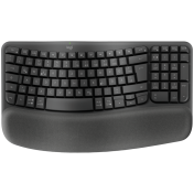 LOGITECH Wave Bluetooth ergonomic keyboard - GRAPHITE - US INT'L - B2B