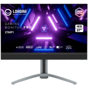 LORGAR 27MP1, UHD MiniLED Gaming Monitor Pro, 27'' (3840*2160) fast IPS flat monitor, black/milky grey