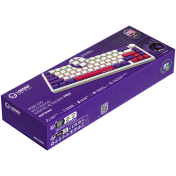 LORGAR KBP70MW, Wireless 65% Mechanical Gaming Keyboard Pro, White, EN layout