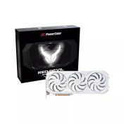 Видео карта AMD Radeon RX 9070 XT, 16GB, PowerColor Red Devil Spectral White, OC, PCI-E 5.0, GDDR6, 256-bit, DisplayPort, HDMI