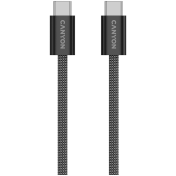 CANYON cable OnWire 60MG C-C 60W Magnet Braided 1m Black