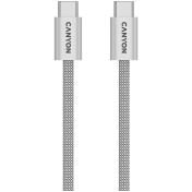 CANYON cable OnWire 60MG C-C 60W Magnet Braided 1m Light Grey