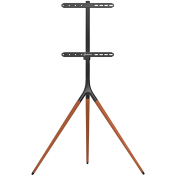 ONKRON Tripod Easel TV Stand for 32” – 65 Inch LED LCD OLED Screens up to 35 kg, Black