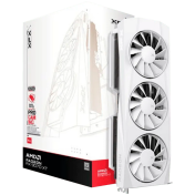 XFX Quicksilver AMD Radeon RX 9070XT White Gaming Edition with 16GB GDDR6 HDMI 3xDP, AMD RDNA 4