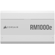 Corsair RMe White Series, RM1000e White, 1000 Watt, Cybenetics Gold Certified, Fully Modular Power Supply