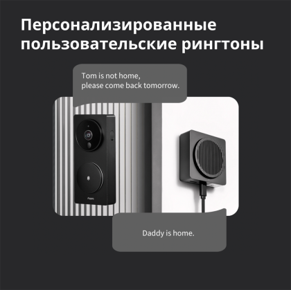 Smart Video Doorbell G4: Model No: SVD-C03; SKU: AC015GLB02