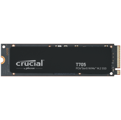 Crucial T705 1TB PCIe Gen5 NVMe M.2 SSD