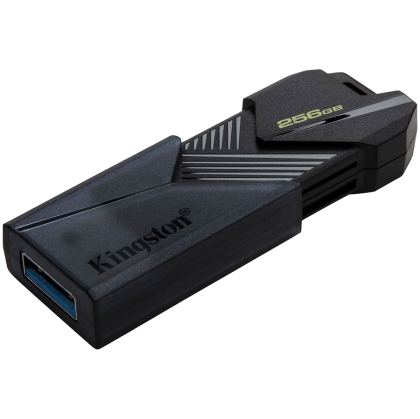 Kingston 256GB Portable USB 3.2 Gen 1 DataTraveler Exodia Onyx