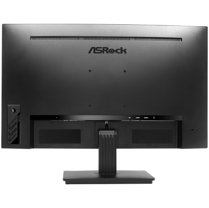 Asrock Curved Gaming Monitor, 27" QHD(2560x1440) VA, Anti-Glare, 180 Hz, 132% sRGB, 5000:1, 16:9, 300 cd/m², 178º/178º, 1ms (MPRT), AMD FreeSync, Flicker-free, Tilt, VESA, 2x 2W Speakers, 2x HDMI 2.0, 1x DP 1.4, 1x Audio Jack (3.5mm), 3Y