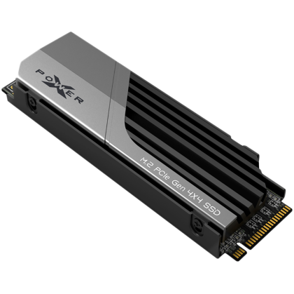 Silicon Power XS70 1TB SSD PCIe Gen 4x4 PCIe Gen4x4 & NVMe 1.4, DRAM Cache, 3DNAND,  Heatsink (10.8mm), PS5 Comp. 7300/6800MB/s, EAN: 4713436146322