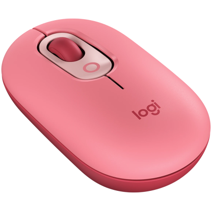 LOGITECH POP Mouse with emoji - ROSE - BT  - EMEA28i-935 - FY25,TERRA