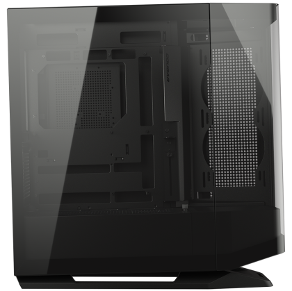 COUGAR | FV270 Black | PC Case | Mid tower / Tempered, Curved Glass Perimeter / Quick Detachable Air Filters / Up to 9 Fans (1x120mm RGB Preinstalled) / Black