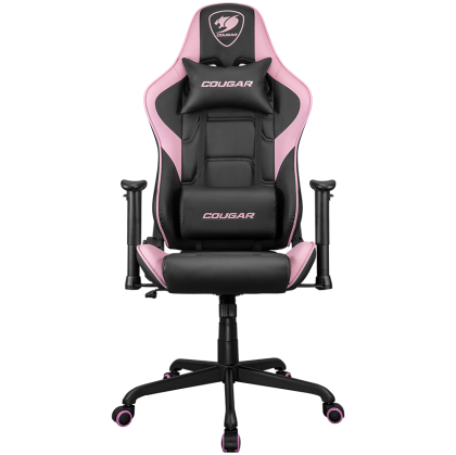 COUGAR Gaming chair Armor Elite Eva / Pink (CGR-ELI-PNB), Breathable Premium PVC Leather, Steel frame, Unparalleled Comfort, Adjustable Design, 2D Adjustable armrest.  Recliner system 90°~160°