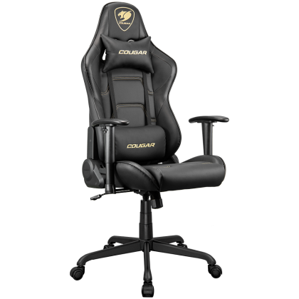 COUGAR Gaming chair Armor Elite Royal (CGR-ELI-GLB), Breathable Premium PVC Leather, Steel frame, Unparalleled Comfort, Adjustable Design, 2D Adjustable armrest Recliner system 90°~160°