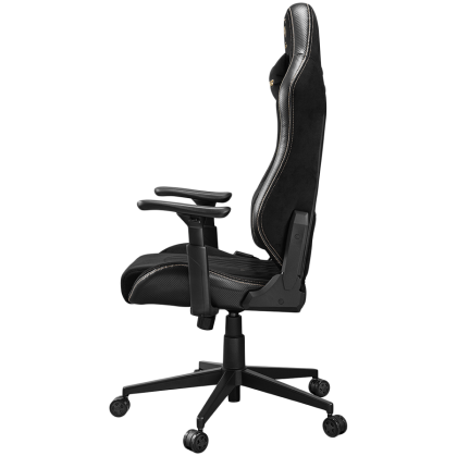 COUGAR Gaming chair Explore Royal F, Breathable Velvet Fabric + Breathable PVC Leather, Adjustable Design, Enhanced Ergonomics, 3D Hyperrotation Armrests, Recliner system 90°~155°