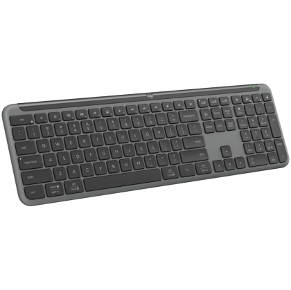 LOGITECH SIGNATURE SLIM WIRELESS KEYBOARD K950 - GRAPHITE - US INT'L - 2.4GHZ/BT - INTNL-973