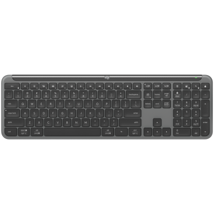 LOGITECH SIGNATURE SLIM WIRELESS KEYBOARD K950 - GRAPHITE - US INT'L - 2.4GHZ/BT - INTNL-973