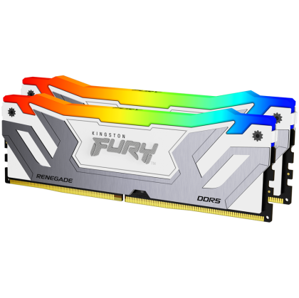 Kingston FURY Renegade 48GB 8400MHz DDR5 CL40 CUDIMM (Kit of 2) RGB Silver XMP