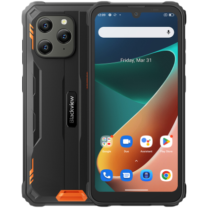 Blackview Rugged BV5300 PRO, 6.10 HD+IPS 720x1560, 4GB/64GB, MT6765 Octa-core 2.3GHz, Front 8MP/Rear 13MP, NFC, LTE, 6580mAh, Android 14, Orange