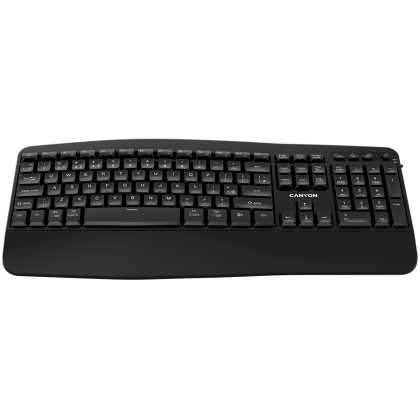 CANYON keyboard HKB-W6 Wireless Black