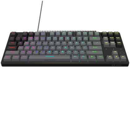 LORGAR Azar 514TKL, Wired RGB mechanical gaming keyboard, black, EN layout