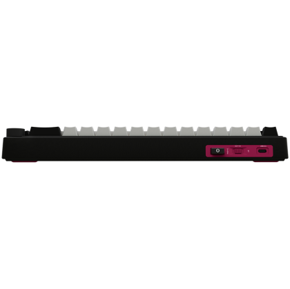 LORGAR KBP70MW, Wireless 65% Mechanical Gaming Keyboard Pro, Black/red, EN layout