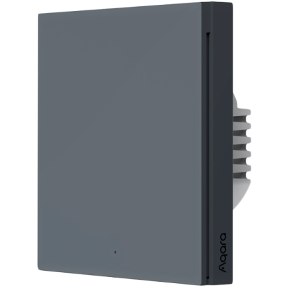 Aqara Smart Wall Switch H1 (no neutral, single rocker): Model: WS-EUK01; SKU: AK071RUG01