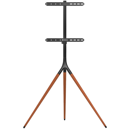 ONKRON Tripod Easel TV Stand for 32” – 65 Inch LED LCD OLED Screens up to 35 kg, Black