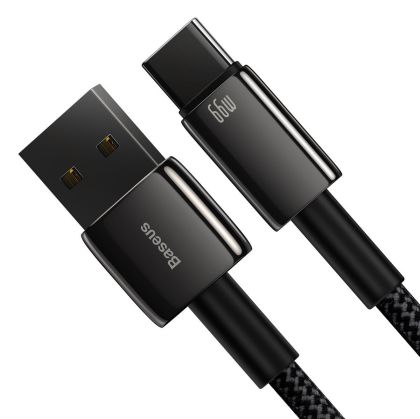 Кабел Baseus Tungsten Gold Cable USB to Type-C 66W 2m