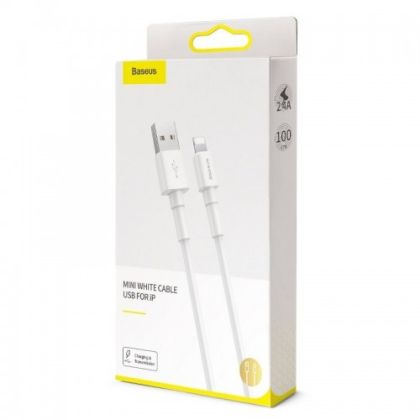 Кабел Baseus Mini USB to Lightning Cable 2.4A 1m