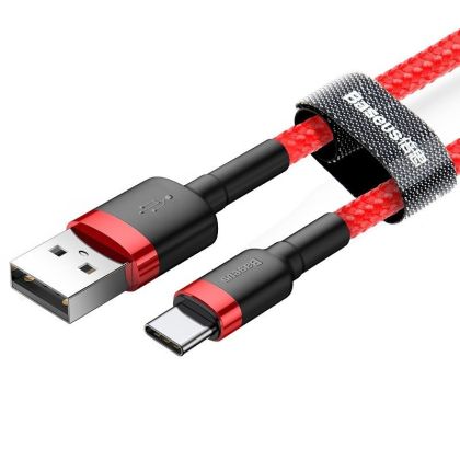 Кабел Baseus Cafule cable USB-C 2A 2m Red