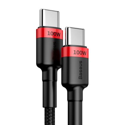 Кабел Baseus Cable Cafule PD USB-C to USB-C 2.0 QC 3.0 100W 2m