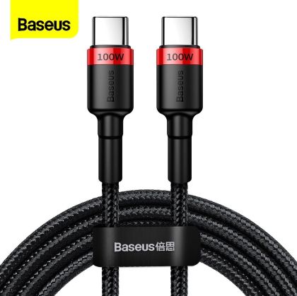 Кабел Baseus Cable Cafule PD USB-C to USB-C 2.0 QC 3.0 100W 2m