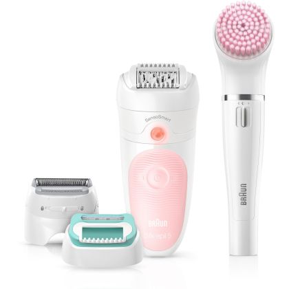 Епилатор Braun Silk-épil 5 5/875 Beauty Set 5 + Четка за почистване на лице