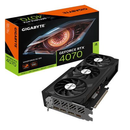 Gigabyte GeForce RTX 4070 WINDFORCE OC 12GB