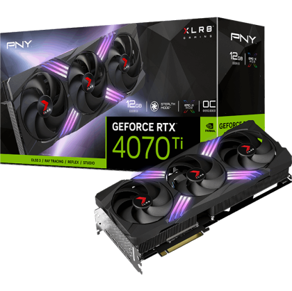 PNY GeForce RTX 4070 Ti XLR8 Gaming VERTO 12GB