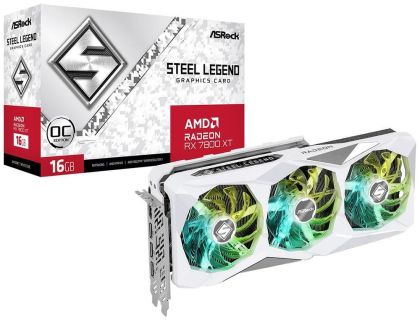 ASRock Radeon RX 7800 XT Steel Legend OC 16GB