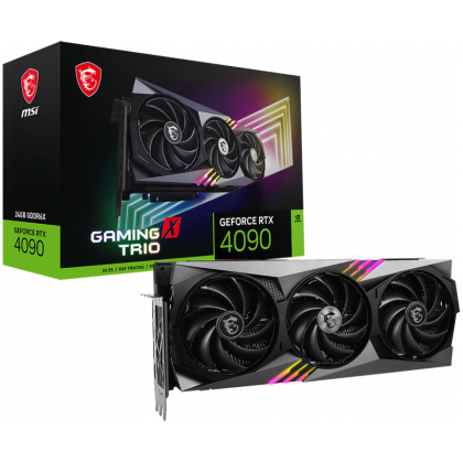 MSI Video Card NVidia GeForce RTX 4090 GAMING X TRIO 24GB