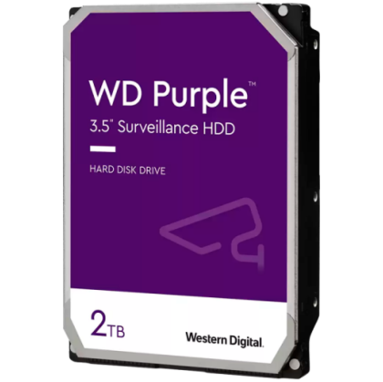 HDD AV WD Purple (3.5'', 2TB, 256MB, 5400 RPM, SATA 6 Gb/s)