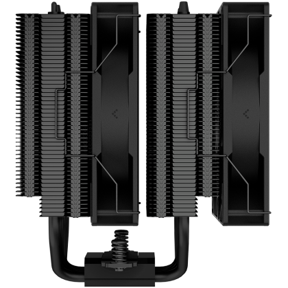 DeepCool AG620 BK ARGB, CPU Air Cooler, 2x120mm ARGB PWM Fan, TDP 260W, 6 Heatpipes, LGA2066/2011-v3/2011/1700/1200/115x, AMD AM5/AM4, 129x136x157 mm(LxWxH), 2Y, R-AG620-BKANMN-G-2