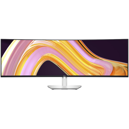 Dell U4924DW Monitor LED UltraSharp 49 Curved, 49", 5K Dual QHD (5120x1440) 60Hz, 32:9, Anti-glare, 3H Hard Coating, ComfortView, IPS, 350 cd/m2, 2000:1, 178/178, 5ms/8ms, 2xHDMI, DP, USB-C 3.2 Gen 2, Audio line-out, Height, Pivot, Swivel, Tilt, 3Y