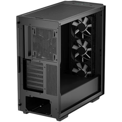 DeepCool CG540, Mid Tower, Mini-ITX/Micro-ATX/ATX/E-ATX, 2xUSB3.0, 1xAudio, 3x120mm Pre-Installed ARGB Fans + 1x140mm Black Fan, Tempered Glass, Mesh Panel, Black, R-CG540-BKAGE4-G-1