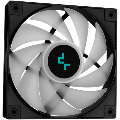 DeepCool LE500 Marrs, 240mm CPU Liquid Cooler, 2x120mm PWM LED Fans, Anti-Leak Technology, Black, LGA 1700/1200/115x, AMD AM5/AM4, 3Y, R-LE500-BKLNMG-G-1