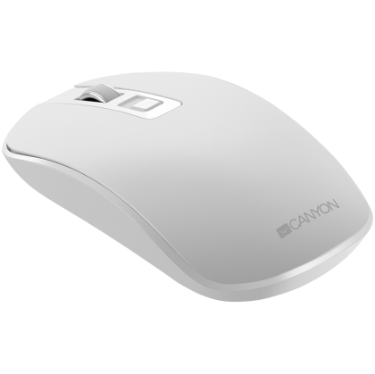 CANYON mouse MW-18 EU Wireless Charge Pearl White