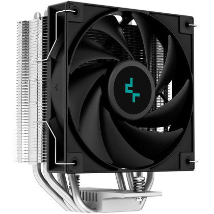 DeepCool AG400, CPU Air Cooler, 1x120mm PWM Fan, TDP 220W, 4 Heatpipes, LGA1700/1200/115x, AMD AM5/AM4, 125x92x150 mm(LxWxH), 2Y, R-AG400-BKNNMN-G-1