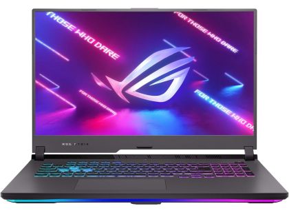 Лаптоп Asus ROG Strix G17 G713RS-LL008W, AMD Ryzen 9 6900HX 3.30Hz ( up to 4.90GHz, 16MB ), 17.3"WQHD AG (2560 x 1440)240Hz, 32GB DDR5 4800Mhz,  1TB M.2 SSD,NVIDIA GeForce RTX 3080 8GB DDR6, WiFi 6, RGB Kbd, Win 11, Gray+Fury Gaming Chair Avenger M+ Black