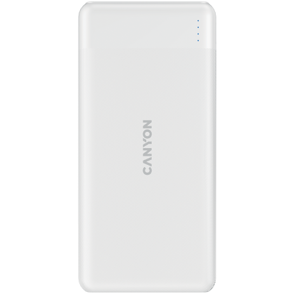 CANYON power bank PB-109 10000 mAh PD 18W QC 3.0 20W White