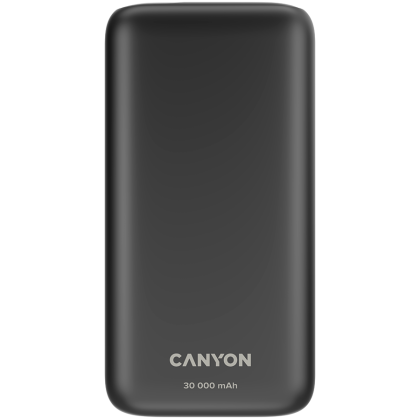 CANYON power bank PB-301 LED 30000 mAh PD 20W QC 3.0 Black