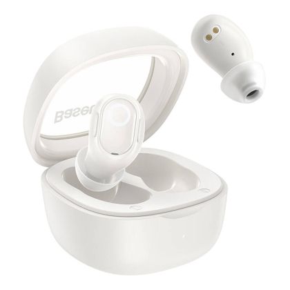 Baseus Bowie WM02 TWS Bluetooth 5.3 OS Wireless Earphones White